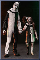 Art the Clown and The Little Pale Girl (Terrifier 2)