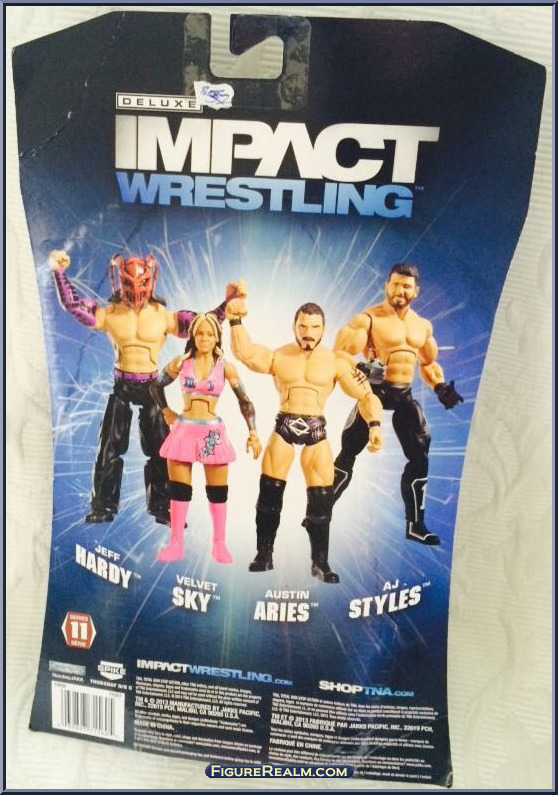 Jeff Hardy - TNA - Deluxe impact! - Series 11 - Jakks Pacific 