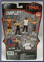 Jay Lethal from TNA - impact! - Series 1 manufactured by Jakks Pacific [Back]