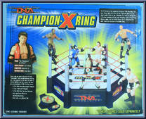 Champion-X Ring (with AJ Styles) from TNA - Accessories manufactured by Toy Biz [Back]