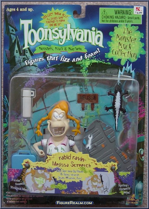 Rabid Ravin' Melissa Screetch - Toonsylvania - Basic Series - Toy ...