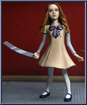 M3gan from Toony Terrors - Series 9 manufactured by Neca [Loose]