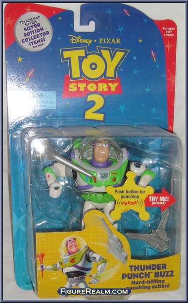 Buzz (Thunder Punch) - Toy Story 2 - Basic Series - Mattel Action Figure