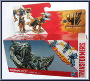 Grimlock from Transformers - Age of Extinction - Robots in Disguise - 1-Step! manufactured by Hasbro [Front]