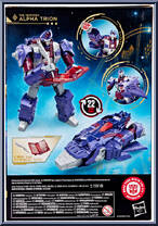 Alpha Trion (The Thirteen) from Transformers - Age of the Primes - Voyager Class manufactured by Hasbro [Back]