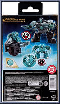 Micronus Prime (The Thirteen) from Transformers - Age of the Primes - Deluxe Class manufactured by Hasbro [Back]