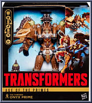 Onyx Prime (The Thirteen) from Transformers - Age of the Primes - Leader Class manufactured by Hasbro [Front]