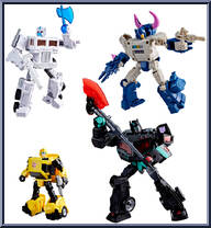 Ultra Magnus / Bumper / Horri-Bull / Nemesis Prime from Transformers - Age of the Primes - Box Sets manufactured by Hasbro [Loose]