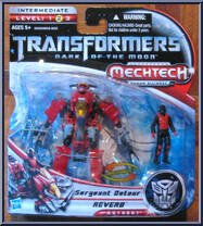 Reverb from Transformers - Dark of the Moon - Mechtech Human Alliance manufactured by Hasbro [Front]