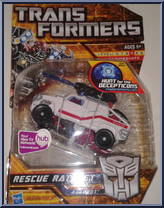 Rescue Ratchet from Transformers - Hunt for the Decepticons - Deluxe manufactured by Hasbro [Front]