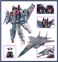 Starscream (Ghost) from Transformers - Masterpiece - Basic Series manufactured by Takara [Loose]