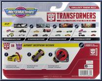 Age of Extinction from Transformers - Micro Machines - Sets manufactured by Jazwares [Back]