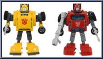 Cybertron Hero Set from Transformers - Missing Link - Basic Series manufactured by Takara [Loose]