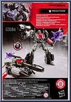 Megatron (MTMTE Collection) from Transformers - Studio Series - War for Cybertron manufactured by Hasbro [Back]
