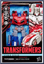 Optimus Prime (MTMTE Collection) from Transformers - Studio Series - War for Cybertron manufactured by Hasbro [Front]