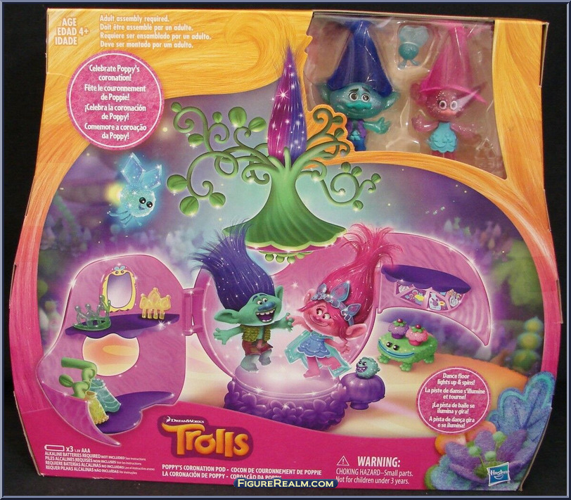 Poppy's Coronation Pod - Trolls Movie - Pods - Hasbro Action Figure