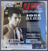 Jose Aldo from UFC - Ultimate Collector manufactured by Round 5 [Back]