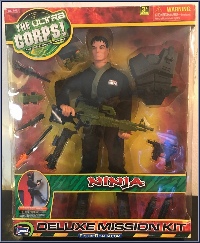 Ninja #1 - Ultra Corps! - Deluxe Mission Kit - Lanard Toys Action Figure