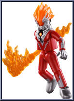 Glenfire from Ultraman - Galaxy Version 06 - Unparalleled Miracle manufactured by Blokees [Loose]