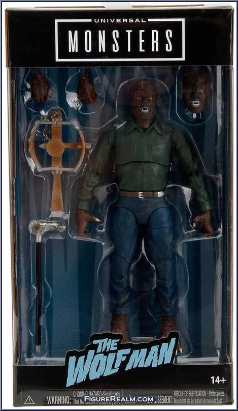 Wolfman - Universal Monsters - Basic Series - Jada Toys Action Figure