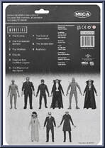 Bride of Frankenstein (Glow in the Dark) from Universal Monsters - Remco Cardbacks manufactured by Neca [Back]