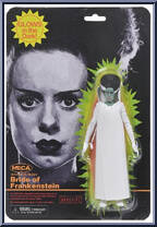 Bride of Frankenstein (Glow in the Dark) from Universal Monsters - Remco Cardbacks manufactured by Neca [Front]