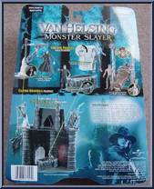 Frankenstein's Monster (with Ice Block) from Van Helsing - Deluxe Figures manufactured by Jakks Pacific [Back]
