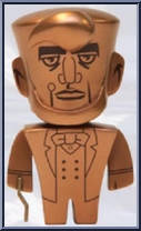 Abe Lincoln (Copper) from Vinylmation - Park Starz - Series 1 manufactured by Disney [Loose]