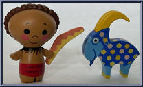 Boy and Goat from Vinylmation - Park Starz - Series 1 manufactured by Disney [Loose]