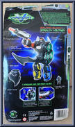 Galaxy Guard Stealth Voltron from Voltron - Third Dimension - Galaxy Guard manufactured by Trendmasters [Back]
