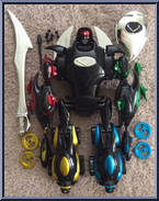 Blue Lion from Voltron - Third Dimension - Stealth Lions manufactured by Trendmasters [Loose]