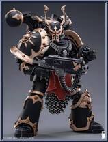 Chaos Space Marine E from Warhammer 40,000 - Black Legion manufactured by JoyToy [Loose]
