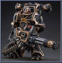 Marine 03 (Havoc) from Warhammer 40,000 - Black Legion manufactured by JoyToy [Loose]