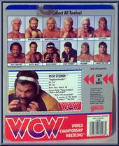 Rick Steiner "Dogface Gremlin" (Purple Singlet) from WCW - Series 1 - Released in US manufactured by Galoob [Back]