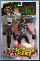 Sting from WCW - Gross-Out Wrestlers manufactured by Toy Biz [Front]