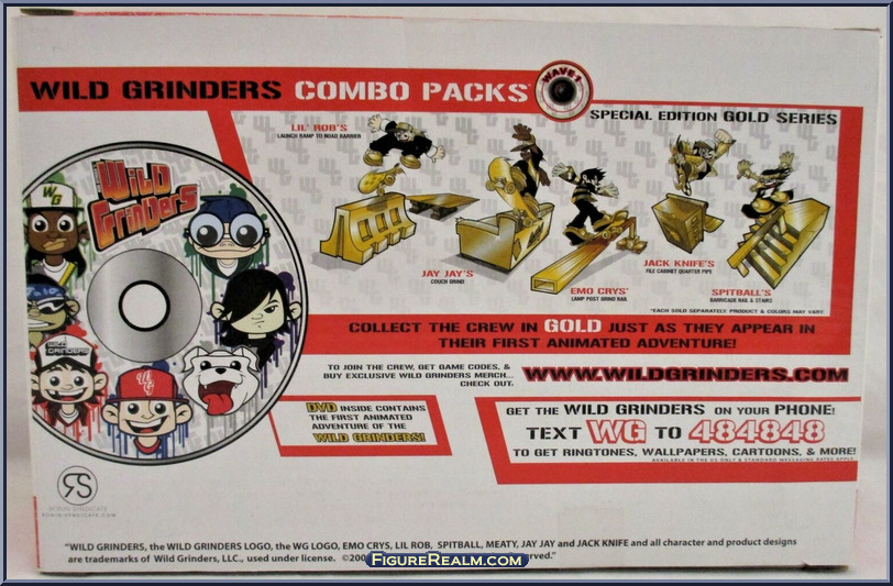 Emo Crys Wild Grinders Combo Packs Ronin Syndicate Action Figure