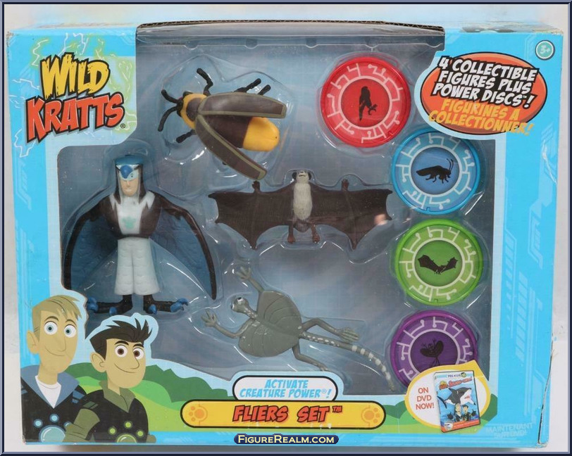 Fliers Set - Wild Kratts - Sets - Wicked Cool Toys Action Figure