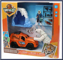 Polar Bear Rescue Playset from Wild Quest - Basic Series manufactured by Chap Mei [Front]