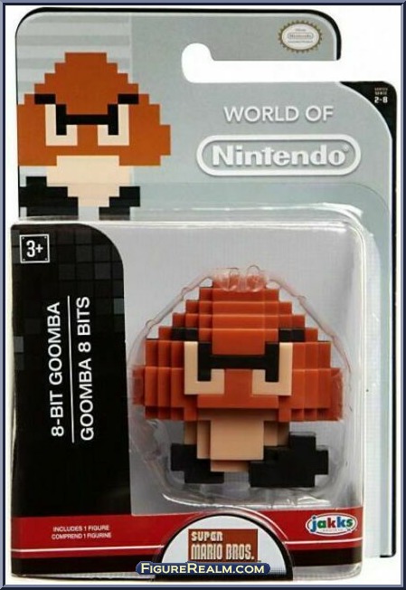 8 Bit Goomba World Of Nintendo Series 2 8 Jakks Pacific Action Figure