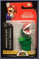 Piranha Plant (Super Mario) from World of Nintendo - Series 1-1 manufactured by Jakks Pacific [Front]
