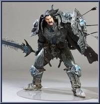 Archilon Shadowheart (Human Warrior) from World of Warcraft (DC Unlimited) - Series 2 manufactured by DC Direct [Loose]