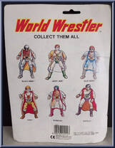 Jacky Jade from World Wrestler - Basic Series manufactured by Soma [Back]