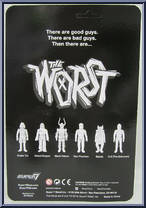 X-2 (The Unknown) from Worst - Prototype manufactured by Super7 [Back]