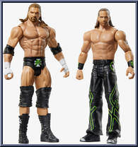 D-Generation X(Triple H / Shawn Michaels) from WWE Battle Packs - Series 58 manufactured by Mattel [Loose]