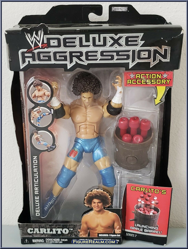 Carlito - WWE Deluxe Aggression - Series 7 - Jakks Pacific Action Figure