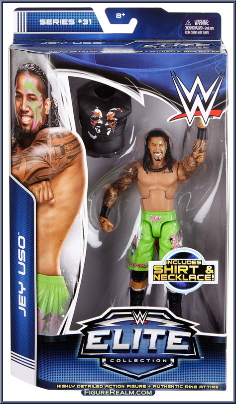 Jey Uso - WWE Elite Collection - Series 31 - Mattel Action Figure