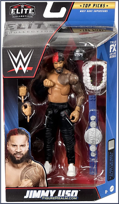 Jimmy Uso - WWE Elite Collection - Top Picks 2023 - Mattel Action Figure