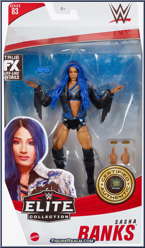 Sasha Banks - WWE Elite Collection - Series 83 - Mattel Action Figure