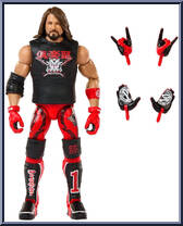 AJ Styles from WWE Elite Collection - Series 104 manufactured by Mattel [Loose]