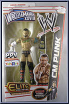 CM Punk (Wrestlemania 28) from WWE Elite Collection - PPV - 2011 manufactured by Mattel [Front]